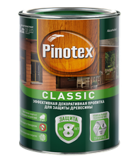  Pinotex Classic / Пинотекс Классик фасадная пропитка для дерева защита до 8 лет
