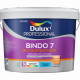 Dulux Prof Bindo 7 / Дулюкс Биндо 7 матовая краска для стен и потолков