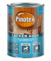 Pinotex Lacker Aqua 70 / Пинотекс Аква Лак на водной основе для стен и мебели глянцевый
