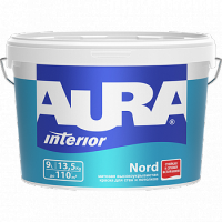 Aura Interior Nord / Аура Интериор Норд матовая высокоукрывистая краска для стен и потолков