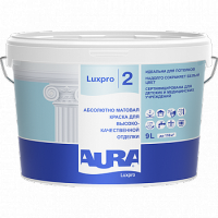 Aura Luxpro 2 / Аура Люкспро 2 абсолютно матовая краска для высококачественной отделки
