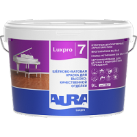 Aura Luxpro 7 / Аура Люкспро 7 шелково-матовая краска для высококачественной отделки