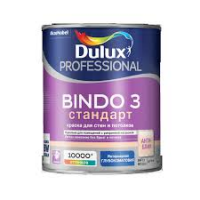 Dulux Prof Bindo 3 - 1l. / Дулюкс Биндо 3 - 1л. Глубокоматовая краска для стен и потолков
