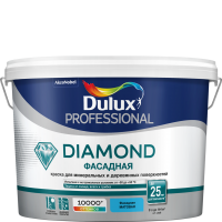 DULUX DIAMOND ФАСАДНАЯ - 9 л. Краска для минеральных и деревянных поверхностей
